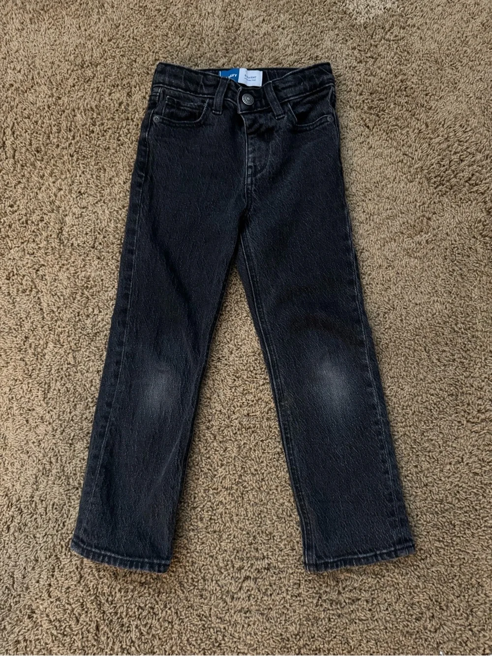 Old Navy Classic Black Toddler Straight-Leg Jeans
